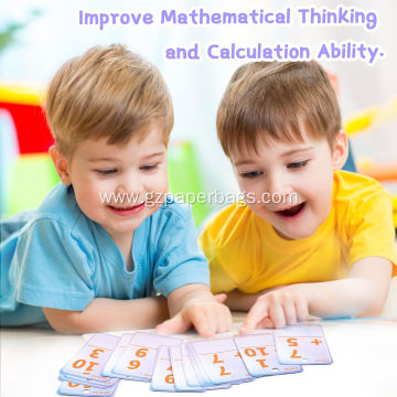 0-20 Addition and Subtraction Math Flash Cards
